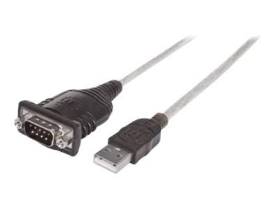 Manhattan - 151801 - Manhattan Kabel USB / seriell - USB (M) bis DB-9 (M)