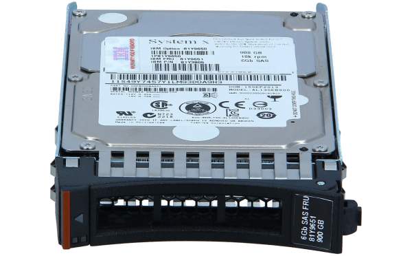 IBM - 81Y9651 - 900 GB 10K 6G 2.5" SAS SFF Hot Swap Disk Drive