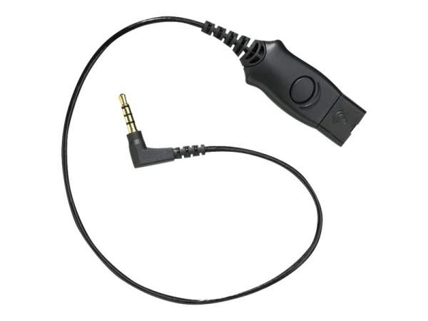 Plantronics - 38541-01 - MO300-N5 - Kabel - Audio / Multimedia Adapterkabel - Schwarz