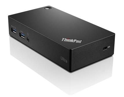 Lenovo - 40A80045US - Lenovo ThinkPad USB 3.0 Ultra Dock USB 3.0 (3.1 Gen 1) Type-A Schwarz