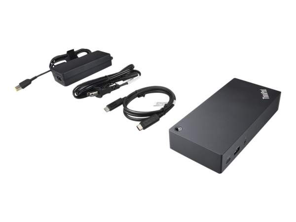 Lenovo - 40A90090US - Lenovo ThinkPad USB-C Dock - Docking Station