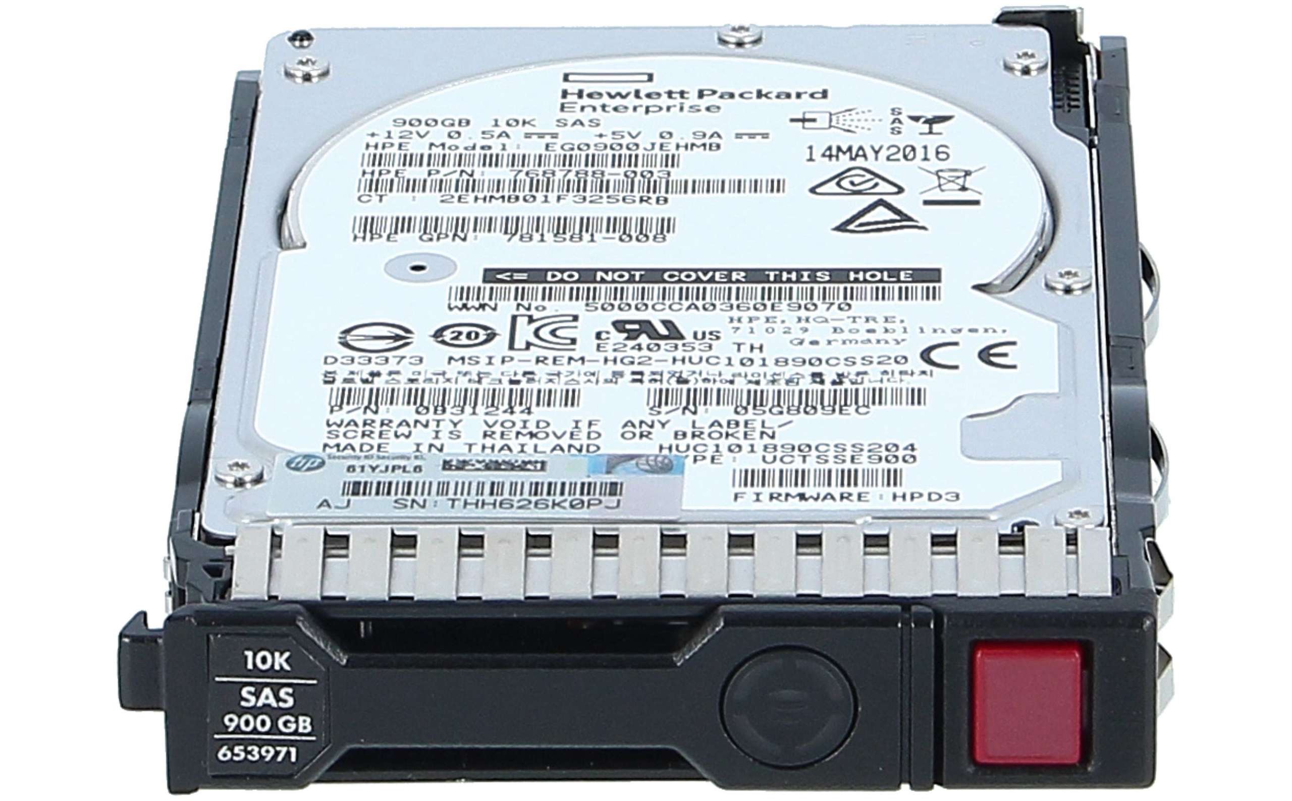 HPE P53558-B21 disque SSD 10 To SAS