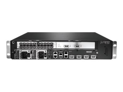 JUNIPER - MX80-P-AC - Juniper MX-series MX80 - Router - TDM, 10 GigE, PTP