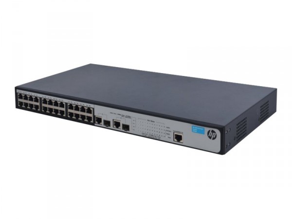 HP - JG539A#ABB - 1910-24-PoE+ Switch - Switch - 100 Mbps - 24-Port 1 HE - Rack-Modul