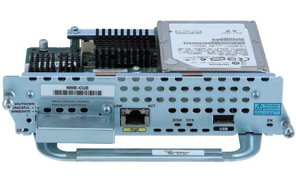 Cisco - NME-CUE - Cisco Unity Express Network Module Enhanced (8 Ports Incl.)