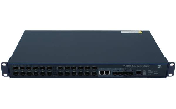 HPE - JG303A - 3600-24-SFP v2 EI Switch - Switch - 1.000 Mbps - 24-Port 1 HE - Rack-Modul