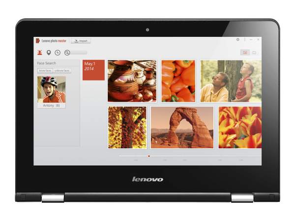 Lenovo - 80M100RTGE - Lenovo IdeaPad Yoga 300 - 11,6" Notebook - Celeron 1,6 GHz 29,5 cm