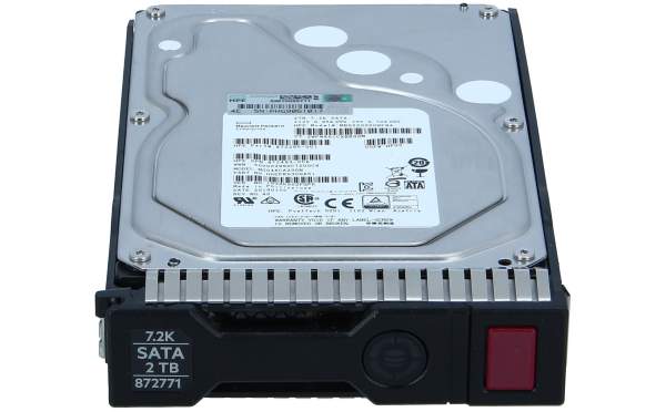 HPE - 872489-B21 - 2TB 3.5" SATA III 2000GB Serial ATA III Interne Festplatte