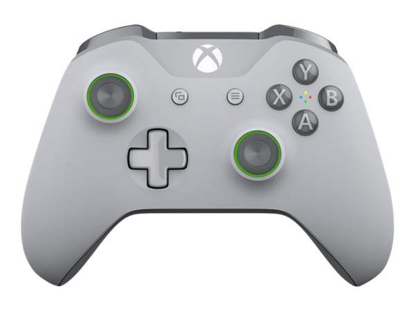 Microsoft - WL3-00061 - Xbox One Wireless Controller (grau/gr?n)