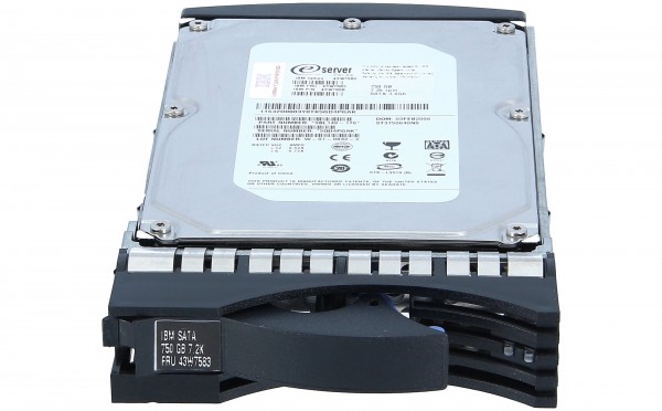 Lenovo - 43W7580 - Lenovo Dual Port - Festplatte - 750 GB - Hot-Swap - 3.5" (8.9 cm)