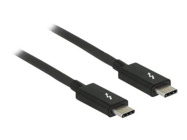 DELOCK - 84847 - Thunderbolt 3 Kabel schwarz 2m