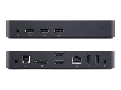 DELL - 452-BBOP - Dell D3100 - Docking Station - USB - 2 x HDMI, DP