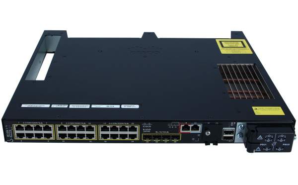 Cisco - IE-9320-24T4X-E - Catalyst IE9300 w/ 24 Ports GE Cu Downlinks and 4 Ports 10G SFP+ uplinks - Stackable - NE