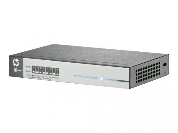 HPE - J9661A - 1410-8 Switch - Switch - 100 Mbps - 8-Port