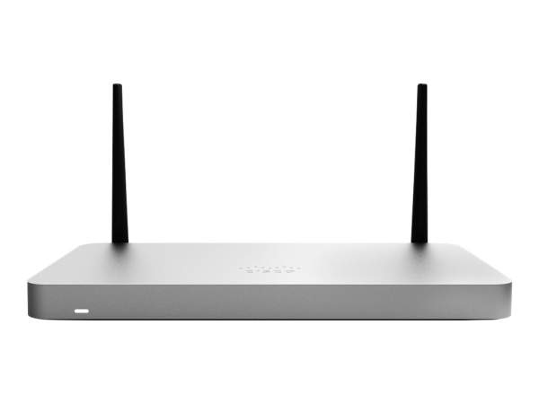 Cisco - MX68CW-HW-WW - Meraki MX68CW - Security appliance - 10 ports - 1GbE - Wi-Fi 5 - 2.4 GHz - 5 GHz - cloud-managed - desktop