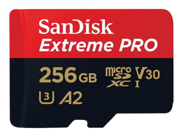 SANDISK - SDSQXCZ-256G-GN6MA - Extreme Pro MicroSD 256GB V30 UHS-I