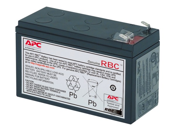 APC - APCRBC106 - Replacement Battery Cartridge #106 - Batterie - Blei / Säure