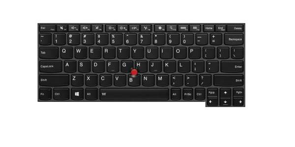 Lenovo - 01AV509 - Lenovo 01AV509 Notebook-Ersatzteil Tastatur