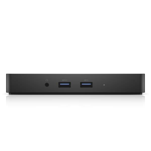 DELL - 450-AEUO - Dell WD15 USB 3.0 (3.1 Gen 1) Type-C Schwarz