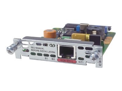 Cisco - WIC-1B-U - 1-Port ISDN with NT-1 WAN Interface Card