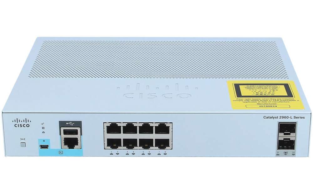 Cisco - WS-C2960L-8TS-LL - Catalyst 2960L-8TS-LL - Switch