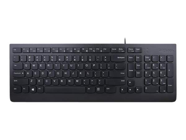 Essential - Tastatur - USB - Deutsch - Schwarz - QWERTZ