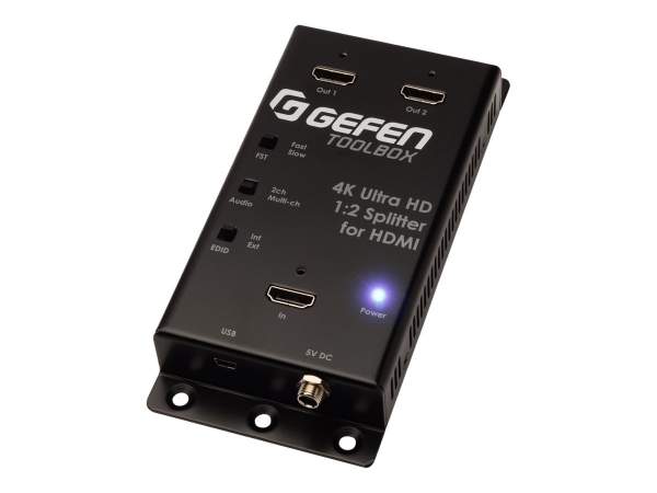 GEFEN - GTB-HD4K2K-142C-BLK - 1:2 Splitter f?r HDMI 4K x 2K (black)