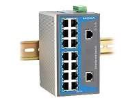 Moxa - EDS-316 - Moxa EtherDevice Switch EDS-316 - Switch - 16 x 10/100