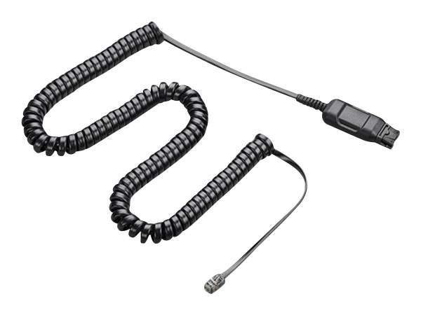 Plantronics - 33305-02 - A10-11 Schwarz Handykabel