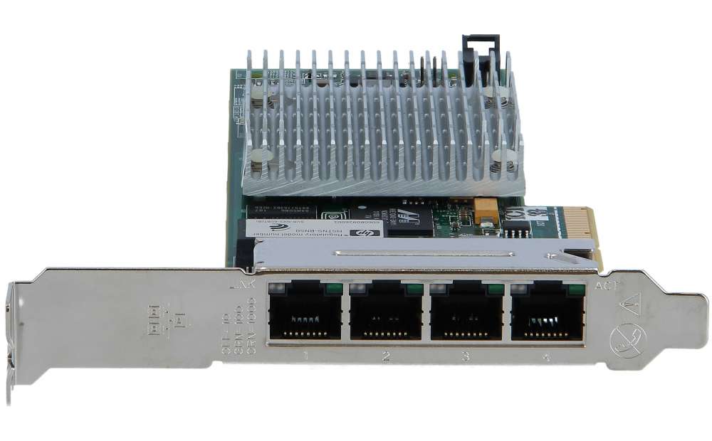 HP - 538696-B21 - HP NC375T PCI-E 4-Port 1000T Gigabit Server