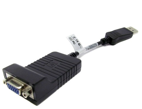 HP - 753745-001 - 753745-001 DisplayPort VGA Schwarz Kabelschnittstellen-/adapter