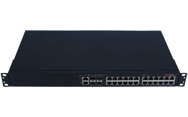 Brocade - ICX6430-24P - Ruckus ICX 6430-24P - Switch - Managed - 24 x 10/100/1000 (PoE) - desktop - rack-mountable - wall-mountable - PoE