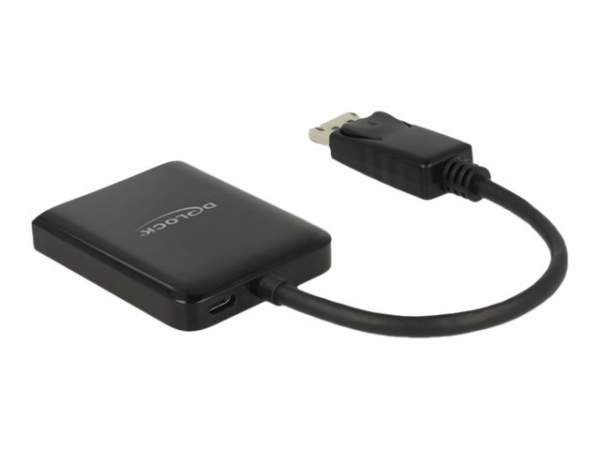 DELOCK - 87720 - USB-C/DisplayPort Splitter kompakt -> 2 x HDMI out 4K 30 Hz