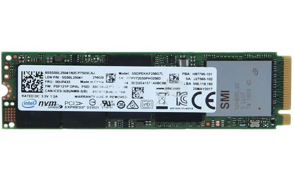 Lenovo - SSS0L25041 - 256GB M.2 PCIe NVMe 2280 MLC SSD