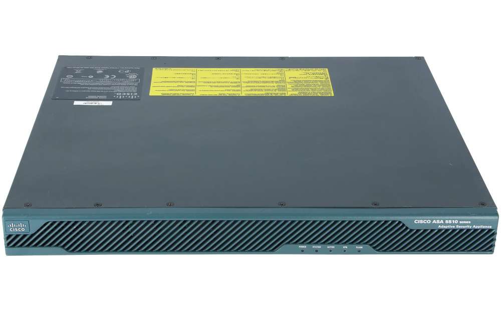 Cisco - ASA5510-SEC-BUN-K9 - ASA 5510 Security Plus Appliance with 