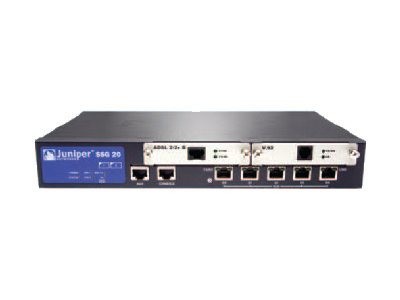 JUNIPER - SSG-20-SH-ADSL2-B - SSG-20-SH-ADSL2-B 90Mbit/s Firewall (Hardware)