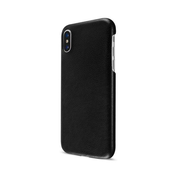 ARTWIZZ - 6571-2178 - Leather Clip f?r iPhone X (schwarz)