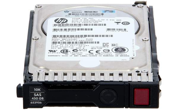 HP - 641552-002 - 450GB 6G SAS 10K SFF 2.5in**Refurbished** - Festplatte - Serial Attached SCSI