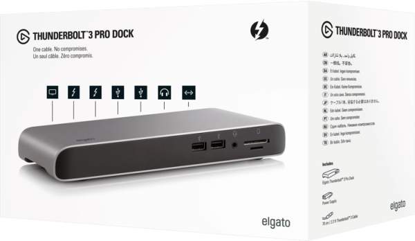 ELGATO - 10DAC8501 - Thunderbolt 3 Pro Dock