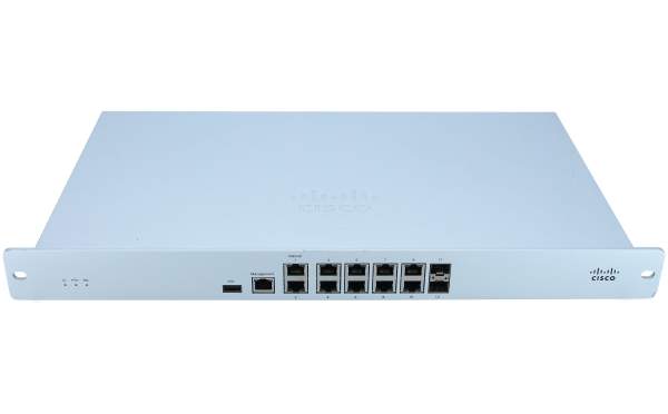 Cisco - MX84-HW - MX84 Cloud Managed - Sicherheitsgerät - 10Mb LAN, 100Mb LAN, GigE