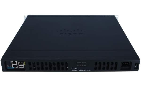 Cisco - ISR4331-VSEC/K9 - Cisco ISR 4331 Bundle with UC & Sec Lic, PVDM4-32, CUBE-10