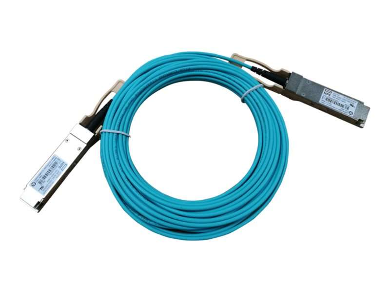 HPE - JL795A - 100GBase-AOC direct attach cable - QSFP28 to QSFP28 - 30 m -  fibre optic - active