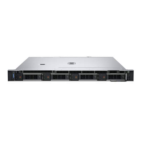 Dell - 4V57T - PowerEdge R360 - Server - rack-mountable - 1U - 1-way - 1 x Xeon E-2414 / up to 4.5 GHz - RAM 16 GB - SAS - hot-swap 4 x 3.5" bay(s) - SSD 480 GB - G200eW - Gigabit Ethernet - no OS