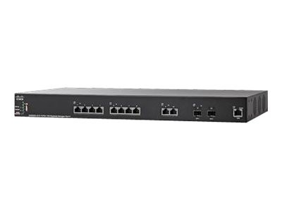 Cisco - SG350XG-2F10-K9-UK - Small Business SG350XG-2F10 - Switch - 10.000 Mbps - 10-Port - Rack