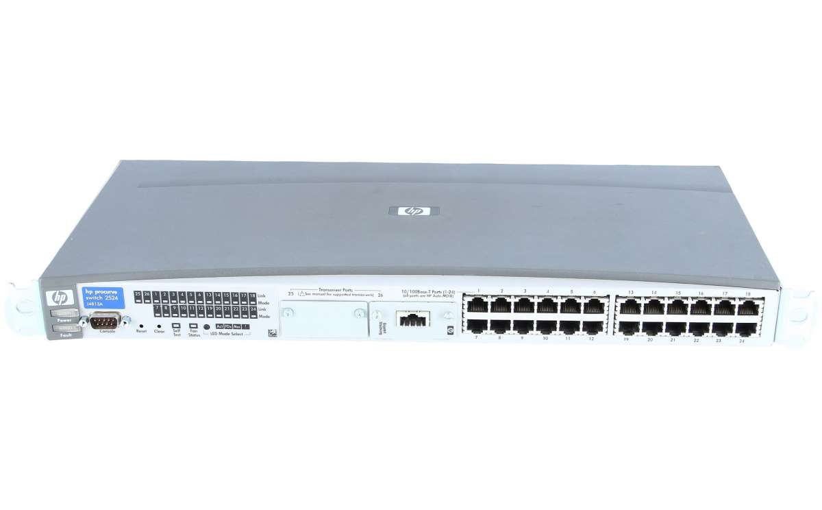 Hp procurve switch 2524 j4813a настройка