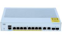 Cisco - CBS250-8P-E-2G-EU - Business 250 Series 250-8P-E-2G - Switch - L3 - Smart - 8 x 10/100/1000 (PoE+)