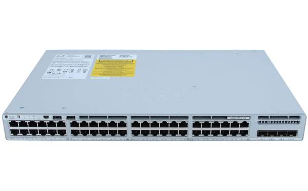 Cisco - C9200L-48T-4G-E - Catalyst 9200L - Network Essentials - Switch - L3 - 48 x 10/100/1000 + 4 x Gigabit SFP (Uplink)