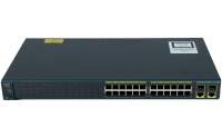 Cisco -  WS-C2960-24TC-S -  Catalyst 2960 24 10/100 + 2 T/SFP   LAN Lite Image