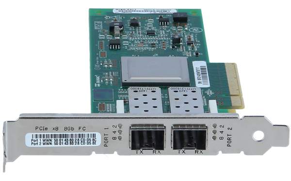 HPE - AJ764-63002 - AJ764-63002 HP STORAGEWORKS 82Q 8GB FC DUAL PORT PCIE HBA