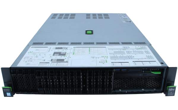 Fujitsu - RX2540 M4 Server Chassis 16 x 2.5" CTO - Fujitsu Primergy RX2540 M4 16 x 2.5" SFF CTO Chas